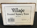 Department 56 - Village Series - Frosted Topiary Trees