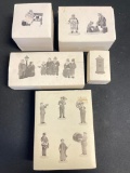 Group of Department 56 Heritage Village Collection Series Figures