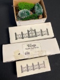 Group of Department 56 Accessories