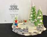 Department 56 - Heritage Village Collection Series - Skating Pond Figure