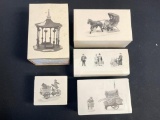 Group of Department 56 Heritage Village Collection Series Figures