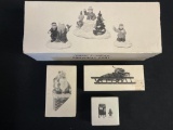 Group of Department 56 Snow Village Series Figures