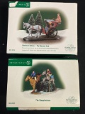 Pair of Department 56 - Dickens Village Figures