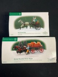 Pair of Department 56 - Dickens Village Figures