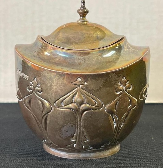 British Sterling Silver Sugar Bowl - 3.4 oz