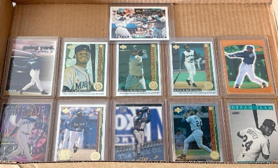 Collection of Ken Griffey Jr. Baseball Cards