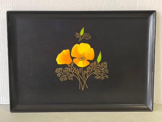 Vintage Couroc of Monterey Serving Tray