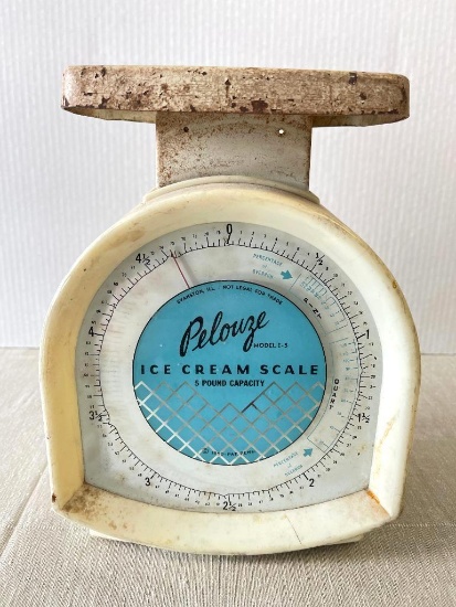 Vintage Pelouze Ice Cream Scale