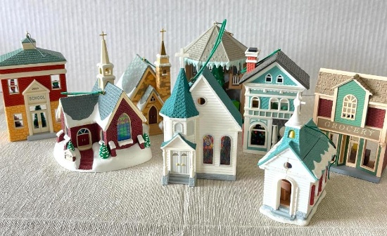 Collection of Vintage Hallmark Christmas Ornaments
