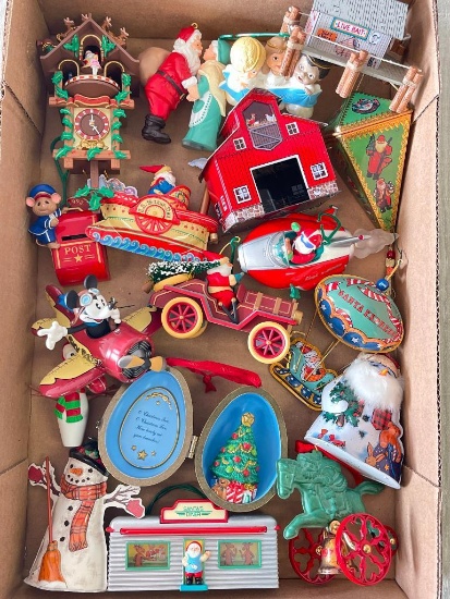 Collection of Vintage Hallmark Christmas Ornaments