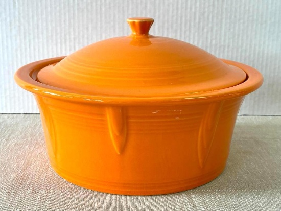 Large Fiesta Covered Casserole Dish