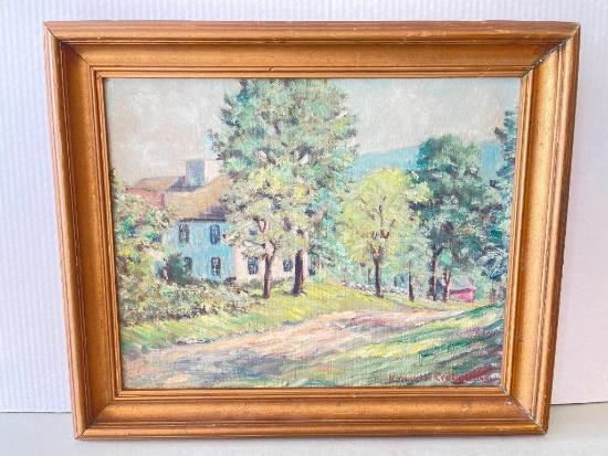 Vintage Framed Oil Painting