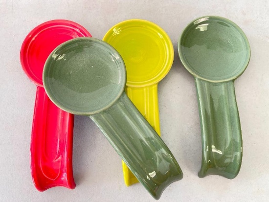 Group of Fiesta Spoon Rests