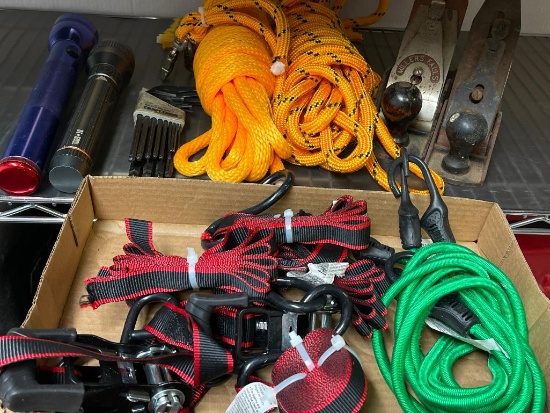 Garage Tool Shelf Lot