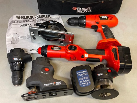 Black and Decker Cordless Multi-Tool Kit