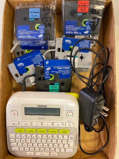 Brother Label Maker with Extra Cartridges