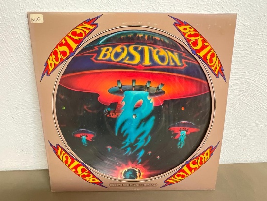 Boston Self Titled Picture Disc Record (1976)
