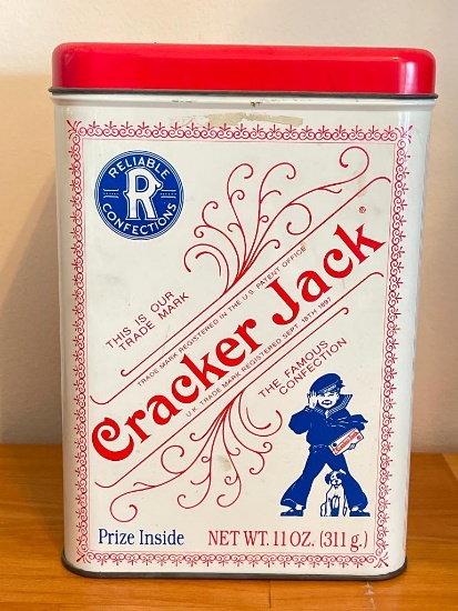 Retro Cracker Jack Tin (1991)
