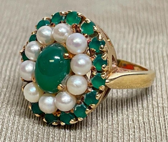 14K Gold Ring - Size 4.5