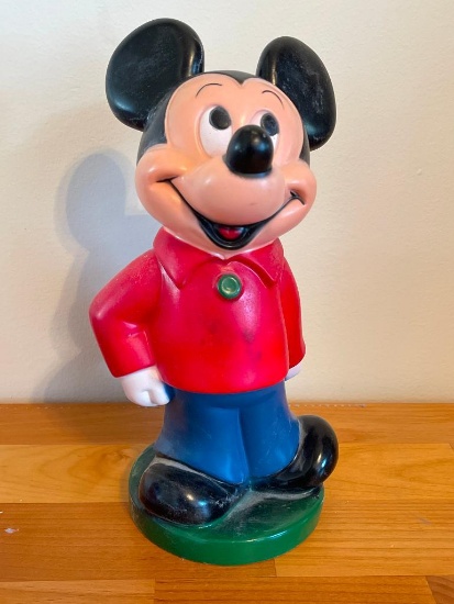 Vintage Plastic Mickey Mouse Bank