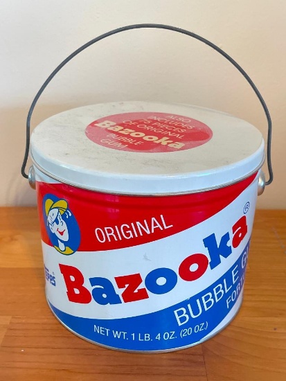 Retro Bazooka Bubble Gum Tin (1991)