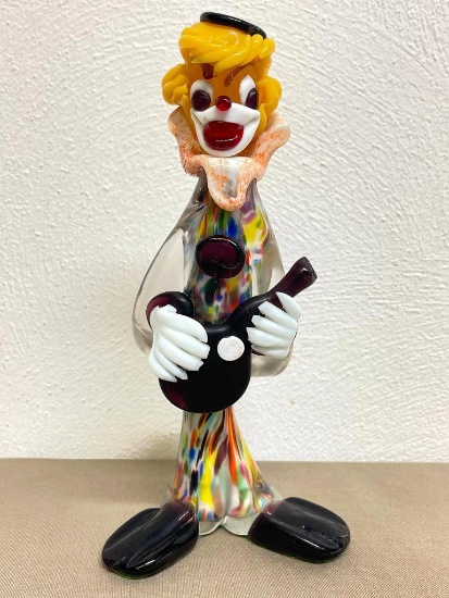 Vintage Murano Glass Clown