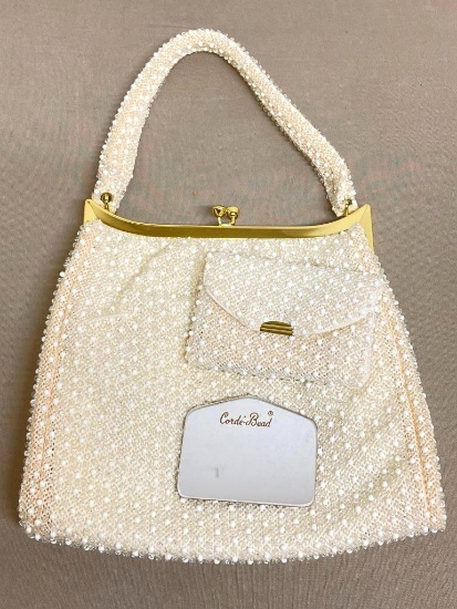 Vintage Corde Beaded Purse