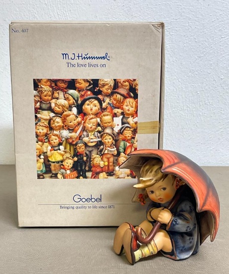 Goebel Hummel Figurine - Umbrella Girl