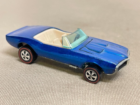 Vintage Hot Wheels Redline Custom Firebird Car with 1967 Date