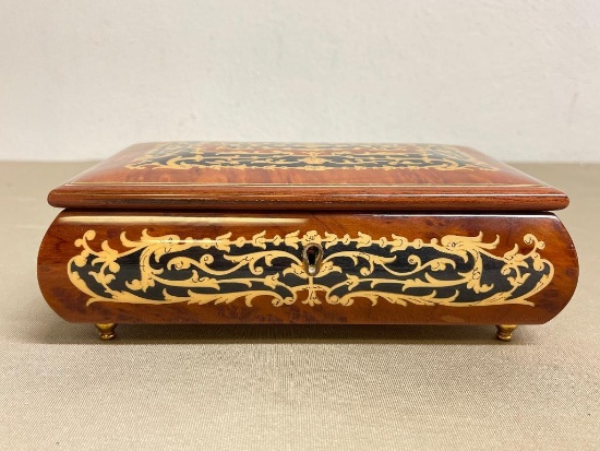 Mapsa Swiss Musical Jewelry Box