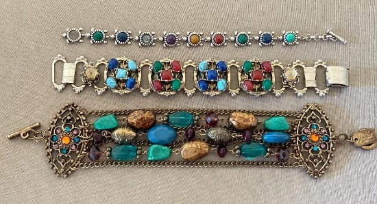 Group of Beaded Bracelets