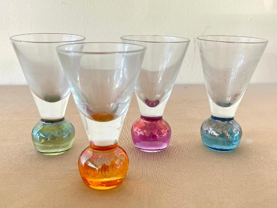 Set of Small Barware Glasses