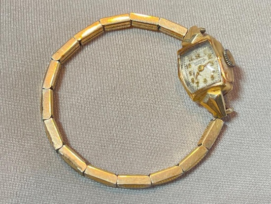 Vintage Ladies Hallmark 14K Gold Watch