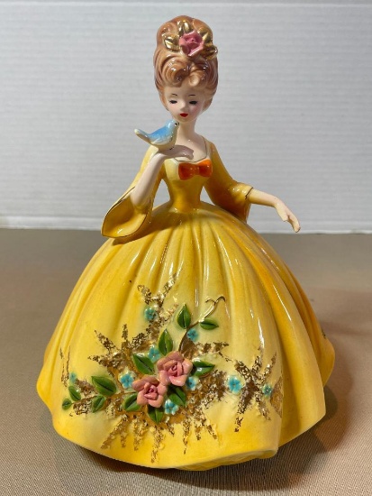 Vintage Josef Originals Porcelain Figurine - "Love Makes the World Go Around"