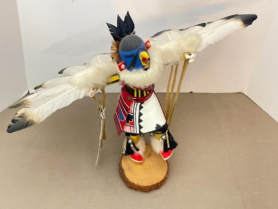 Native American Eagle Dancer Kachina Doll