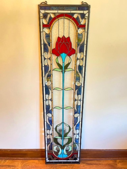 Large Stained-Glass Panel