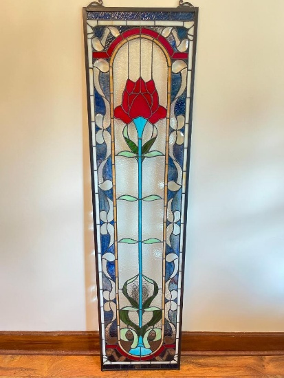 Large Stained-Glass Panel