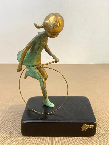 Vintage Malcom Morgan Bronze Figurine