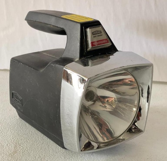 Vintage Eveready Rechargeable Flashlight