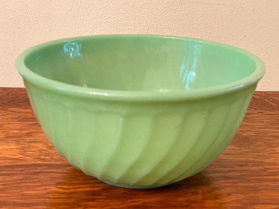 Vintage Fire King Jadeite Mixing Bowl