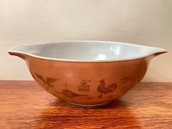 Pyrex "Early American" 4 Qt. Mixing Bowl