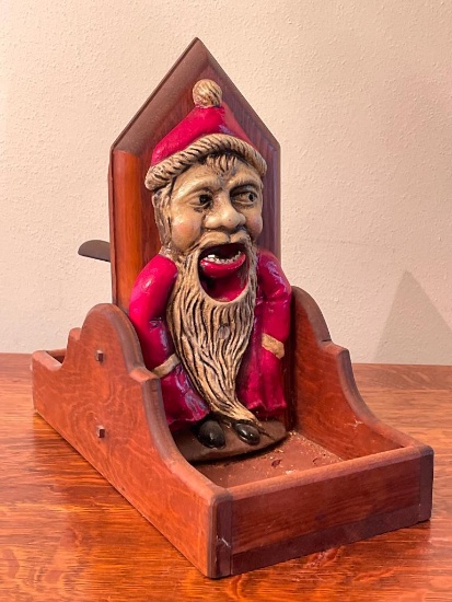Vintage Cast Iron Christmas Nutcracker