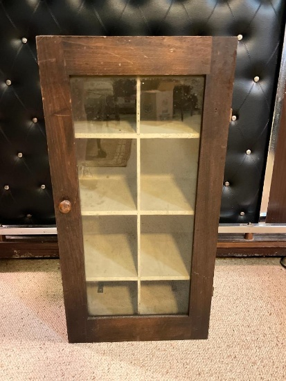 Short Vintage Wooden Cabinet
