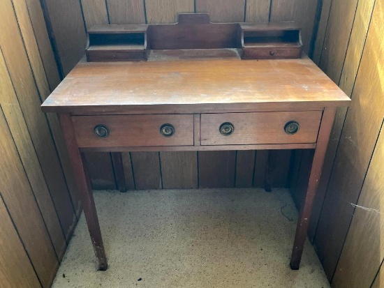 Vintage Mission Style Writing Desk