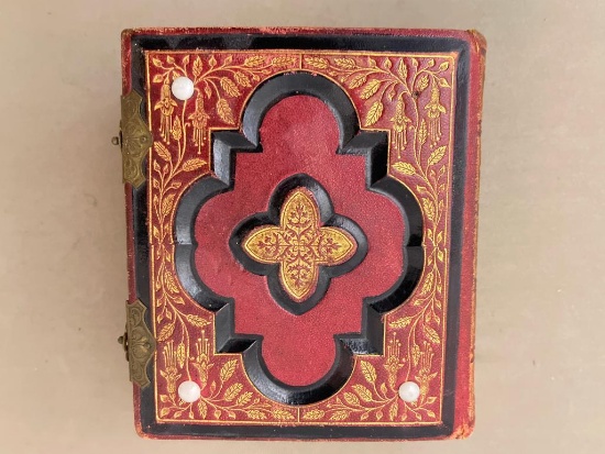 Antique Photo Album with Photos