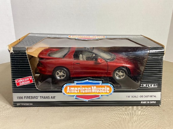 Die Cast Car (1:18 Scale) - American Muscle -96 Firebird Trans Am