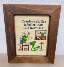 Framed Cross Stitch