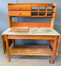Wooden Potting Bench
