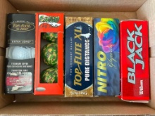 Group of Golf Balls