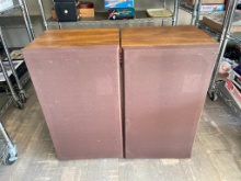 Set of Vintage Infinity Qb Floor Speakers